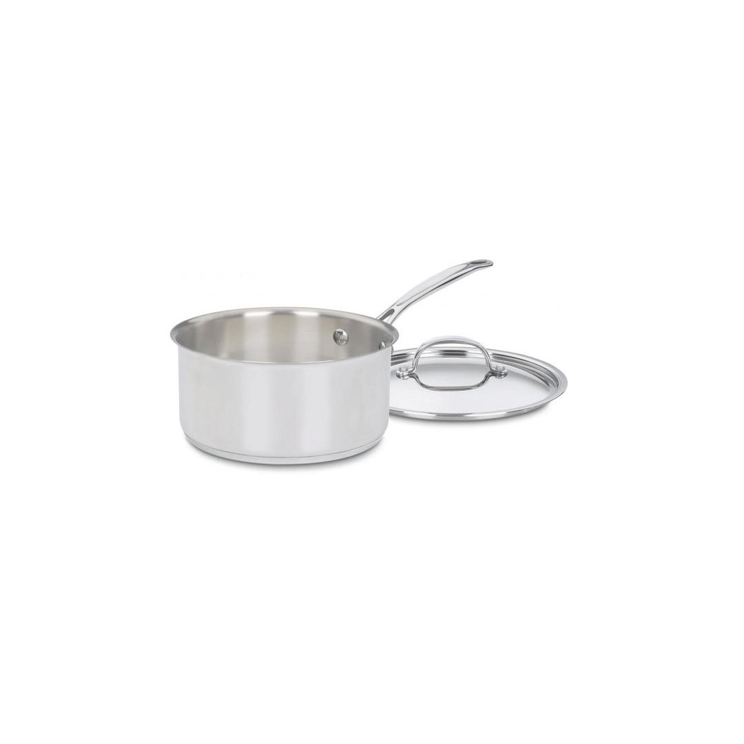 Cuisinart Chef's Classic 3 Quart Stainless Steel Saucepan with Cover